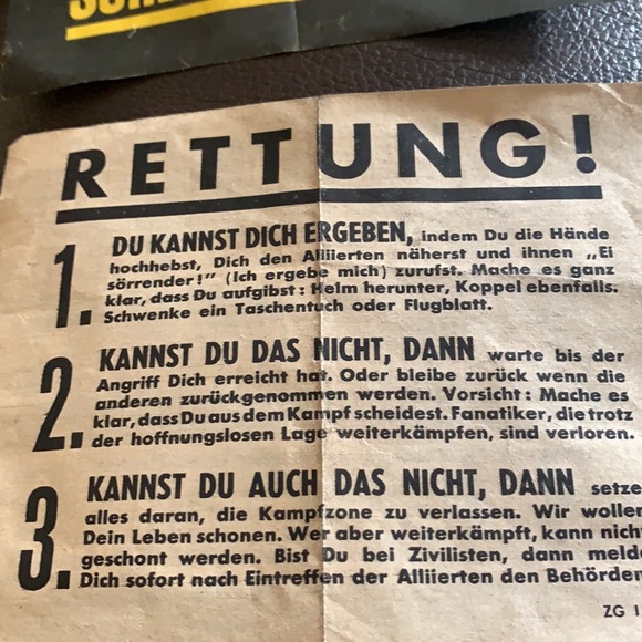 WWII Memorabilia Rare! - Picture 2 of 2